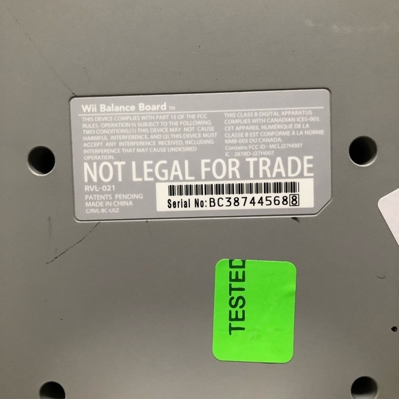 Nintendo Wii Balance  Board - Picture 6 of 8